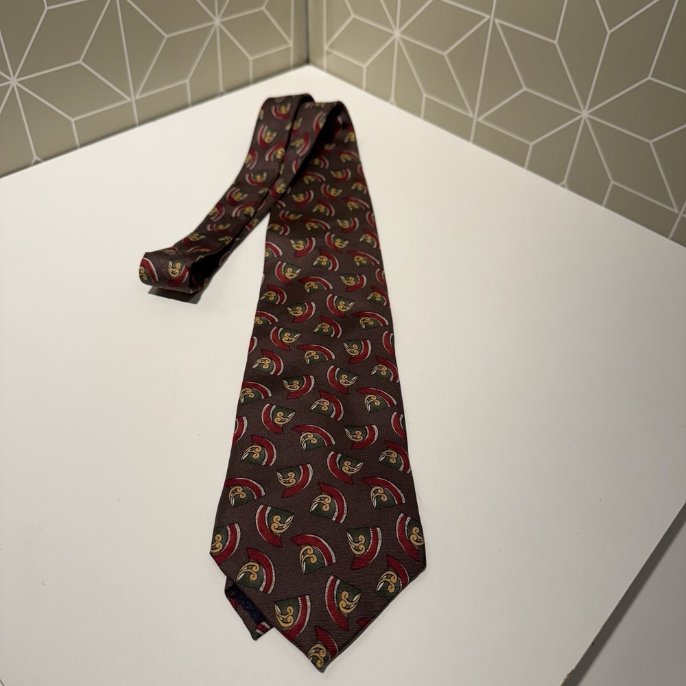 Vintage Christian Dior‎ Neck Tie Silk Paisley Monsieur Mens
